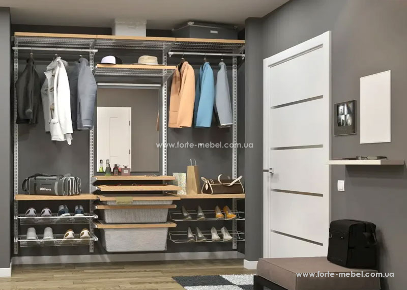 Современная гардеробная